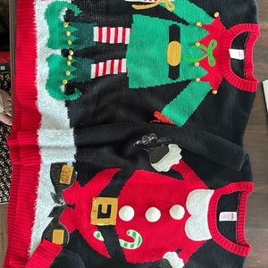 Double Christmas Sweater, L/XL